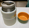 膳魔师（THERMOS）焖烧杯520ml保温汤壶316钢保温饭盒桶宽口水杯带勺TSK2-520S CRW 实拍图