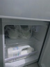 奥克斯（AUX）家用双门迷你小型冰箱 冷藏冷冻保鲜小冰箱 宿舍租房节能电冰箱 【品牌精选】BCD-30K118 基础款 银色 实拍图