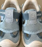 婧麒（JOYNCLEON）婴儿凉鞋宝宝学步鞋软底防滑网面单鞋透气男女宝网鞋婴儿机能鞋 兰月白Jbx178078 20 码(内长14.5cm脚长14cm) 实拍图