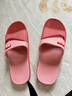 回力拖鞋女夏外穿时尚外出厚底耐磨浴室洗澡防滑居家夏季凉拖鞋女士 豆沙红 39 【适合38码的脚穿】 实拍图