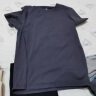 京东京造【3件89.9元】T恤男短袖男男士T恤夏季白小T男女同款 藏蓝色 XL 实拍图