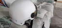 3c认证电动车头盔新国标通用女男士电瓶车防晒四季镜片夏季安全帽 3C认证 白色【送防晒短镜】 实拍图