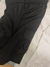 MMOPTOP户外男士工装短裤美式夏季冰丝宽松运动阔腿五分裤MF9907黑色L 实拍图