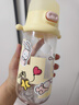 babycare儿童水杯夏季吸管杯学饮杯免拧户外运动直饮幼儿园上学水壶-黄色 实拍图