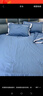 雅鹿夏季冰丝夏被四件套夏凉被可水洗空调被床单夏天双人被子床上用品 梦幻-宾利蓝【凉感 适合裸睡】 四件套 床单款 /2.0*2.3m夏被+2枕套 实拍图