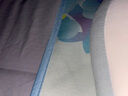 babycare婴儿凉席宝宝透气吸汗婴儿床冰丝席儿童水洗泡泡树蓝65*120CM 实拍图