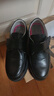 芭芭鸭儿童皮鞋男童黑色英伦风演出鞋校园软底单鞋XD-BG35823 黑色 33码 实拍图