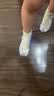 泰兰尼斯夏季新款艾莎公主鞋女童凉鞋包头果冻鞋防滑可爱闪灯鞋银色27 实拍图