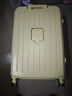 贝初众行李箱次日达小型可登机箱大容量拉杆旅行密码皮箱子高颜值 奶酪黄【升级多功能】加厚款 26英寸 【搬家出国】闪电发货 实拍图