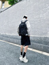古士旗（GUSKI）书包初中男生高中生大学生大容量背包双肩包男士旅行户外登山包 实拍图