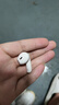 联想（lenovo）真无线蓝牙耳机 半入耳式耳机 蓝牙5.4音乐运动游戏耳机 适用苹果华为小米手机 TA100樱花白 实拍图