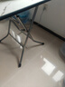 折叠桌家用小户型餐桌正方形桌木简易饭桌麻将桌吃饭桌子小方桌 白理石纹80方桌烤漆铁架 实拍图