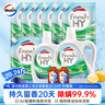 威露士清可新洗衣液柠檬香20.24斤（瓶2L+1L+袋1L*7+消毒液60ml*2）除螨 实拍图