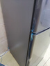 奥克斯（AUX）双门小冰箱风冷变频无霜大容量冷藏冷冻两门电冰箱冷冻冷藏小型家用宿舍出租节能省电低噪 一级能效-110升星河灰 【省电轻音】 实拍图