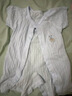 贝瑞加（Babyprints）婴儿衣服2件装新生儿连体衣短袖宝宝哈衣纯棉薄款爬服 粉黄90 实拍图