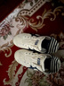Onitsuka Tiger鬼塚虎帆布一脚蹬懒人鞋  男女款休闲鞋 MEXICO 66™ PARATY 米白色/藏青色(1183C233-250) 38 实拍图