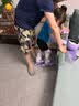 VOKY轮滑鞋儿童溜冰鞋初学者男女童成人直排轮滑轮旱冰鞋尺码可调闪光 实拍图