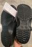 卡骆驰crocs洞洞鞋贝雅男鞋女鞋轻便耐磨一脚蹬拖鞋休闲鞋|10126 白-100 37 /38(230mm) 实拍图