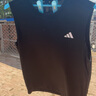 adidas速干简约舒适运动健身圆领背心男装夏季阿迪达斯官方   黑色   2XL 实拍图