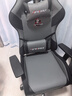 科润电竞椅男电脑椅子家用舒适久坐办公可躺宿舍人体工学升降游戏座椅 顶配陆战灰PU皮-4级杆-搁脚-155无极锁定-3D扶手 120-155度(含) 联动扶手 铝金脚 实拍图