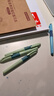 英雄（HERO）钢笔P200正姿钢笔可换墨囊小学生三年级专用练字笔（赠20支墨囊）绿色*3 实拍图