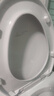 潜水艇马桶盖通用坐便器盖子家用加厚盖板老式抽水马桶圈器配件缓降 V型叠盖款MG11 长底座快拆 实拍图