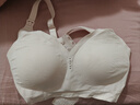 嫚熙（EMXEE）文胸超皮孕妇哺乳内衣孕期用产后喂奶文胸 淡粉清晨XL码 实拍图