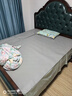 京东京造头层水牛皮凉席三件套 4mm加厚高端凉席 软席子1.8x2米 冰岛灰 实拍图