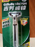 吉列（Gillette）威锋2剃须刀男士刮胡刀手动老式剃须刀双层刀片 1刀架1刀头（旅行装） 实拍图
