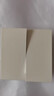 TEP 国际电工开关插座肤感86型暗装超薄面板奶油白五孔菱花白空调双控多控家用 错位五孔 插座 第一个亏本看样 实拍图