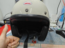 BELL经典复古3/4头盔Custom500四季碳纤维摩托车机车头盔骑行通风透气 custom500-红蓝条纹 XL码(适合57-58cm头围) 实拍图