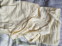 贝瑞加（Babyprints）宝宝连体衣2件装婴儿纯棉衣服四季薄款家居内衣透气爬服 白黄66 实拍图