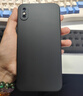 KEKLLE 适用苹果XS MAX液态硅胶手机壳 iPhonexs max保护套新升级全包液态硅胶肤感防摔超薄软壳 黑色 实拍图