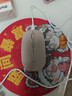方正（Founder）无线双模充电鼠标 轻音鼠标 蓝牙鼠标 蓝牙充电双模 笔记本 台式机 电脑鼠标【粉色】 实拍图