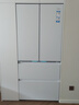 海尔（Haier）山茶花485升全空间保鲜594mm专业超薄零嵌法式多门电冰箱一级能效BCD-485WGHFD1BWLU1国家补贴20% 实拍图