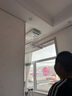 松普智能电动晾衣架小尺寸小户型阳台晾衣架遥控升降式自动侧装晒衣架 0.9米小主机-白色无安装+照明 带横杆 实拍图