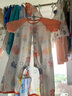 舒贝怡2件装婴儿衣服夏季薄款新生儿连体衣短袖哈衣儿童爬服粉色90CM 实拍图