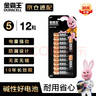 金霸王(Duracell)5号碱性电池12粒装  适用博朗耳温枪/血糖仪/鼠标/键盘/血压计/电子秤/遥控器/儿童玩具 实拍图