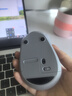 罗技（Logitech）M330 轻音鼠标 无线鼠标 办公鼠标 右手鼠标 带无线微型接收器 灰色 实拍图