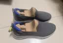 斯凯奇（Skechers）男鞋秋季透气网面健步鞋轻便一脚蹬运动休闲鞋子 CHAR炭灰 41 实拍图