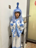 哪咤cosplay衣服敖丙COS服古风全套服装道具龙王三太子敖丙 敖丙三件套+假发+龙角+发冠 130 cm 晒单实拍图