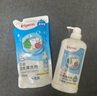 贝亲（Pigeon）餐具清洗剂 洗奶嘴果蔬水杯餐具玩具 套装 600ml+700ml PL156 实拍图