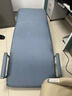 景彩 沙发床两用可折叠单人客厅布艺办公室午休简易卧室可拆洗YZ901 蓝色-190*80cm 实拍图