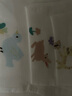 全棉时代婴儿隔汗巾纱布吸汗巾儿童宝宝纯棉垫背巾 小猫+小鹿+小鸟 3条/袋 实拍图