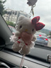 伊美娃娃HelloKitty公仔书包挂件玩偶背包挂饰钥匙扣毛绒挂件生日礼物女生 实拍图