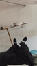 布舍元男传统手工千层底休闲中老年老北京布鞋YW8103 加半贴黑色 41 实拍图
