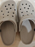 卡骆驰crocs洞洞鞋贝雅男鞋女鞋轻便耐磨一脚蹬拖鞋休闲鞋|10126 黑色-001 41 /42(260mm) 实拍图