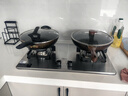 美的（Midea）燃气灶液化气 双灶具 家用5.0kW猛火灶台嵌两用 不锈钢面板 线性精控 一级能效 Q315-M 实拍图