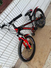 永久（FOREVER）儿童自行车青少年变速山地车中学生单车减震赛车脚踏车22寸黑红色 实拍图