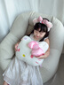 伊美娃娃HelloKitty玩偶凯蒂猫kt猫抱枕靠枕靠背垫女生圣诞节礼物生日礼物 实拍图